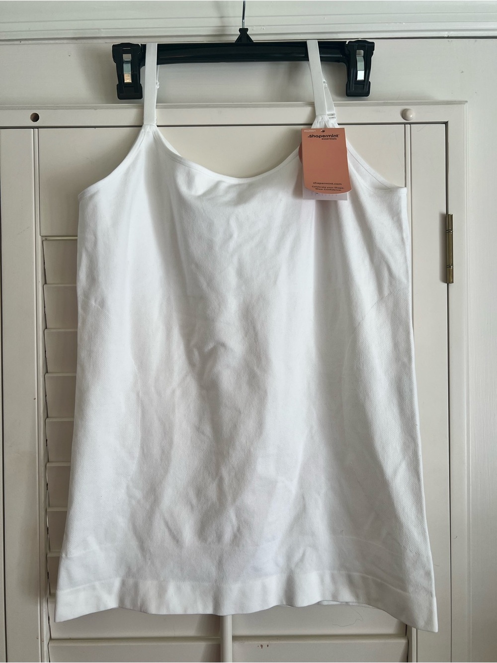 Shapermint  2x Women’s White Camisole Tank